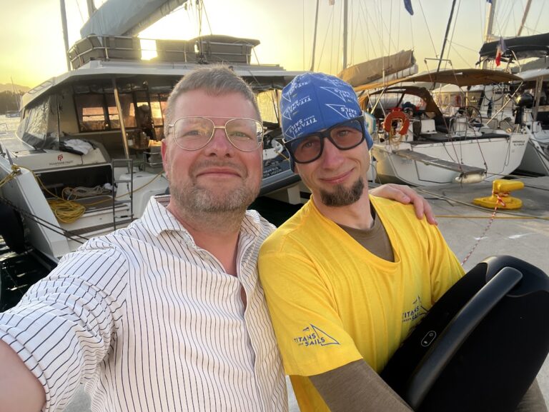 Filip om Titans under Sails: Brobygning begynder med relationer